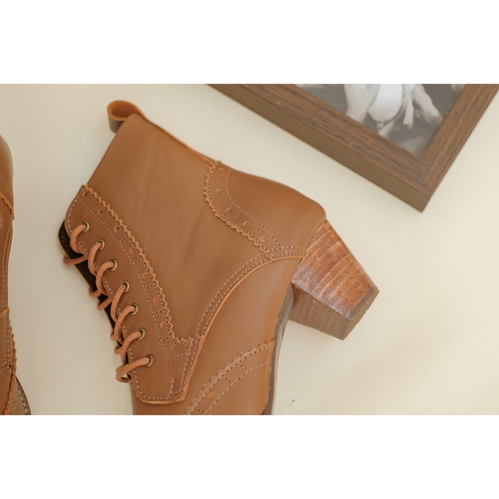 Shoeka - Levine Heels Iratan 5cm Tan