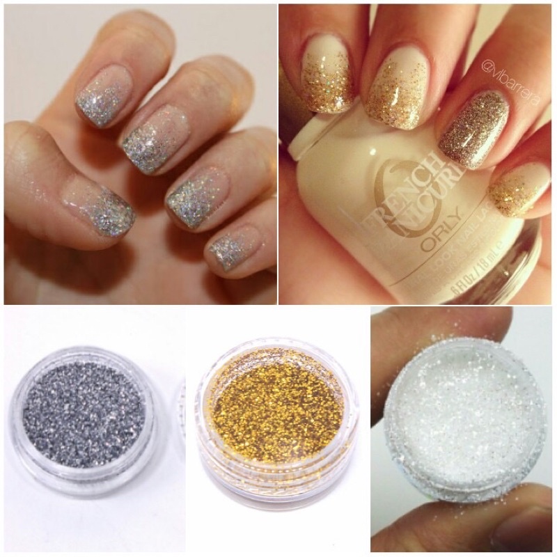 Nail Art Glitter Powder Dalam Wadah / Glitter powder nail art