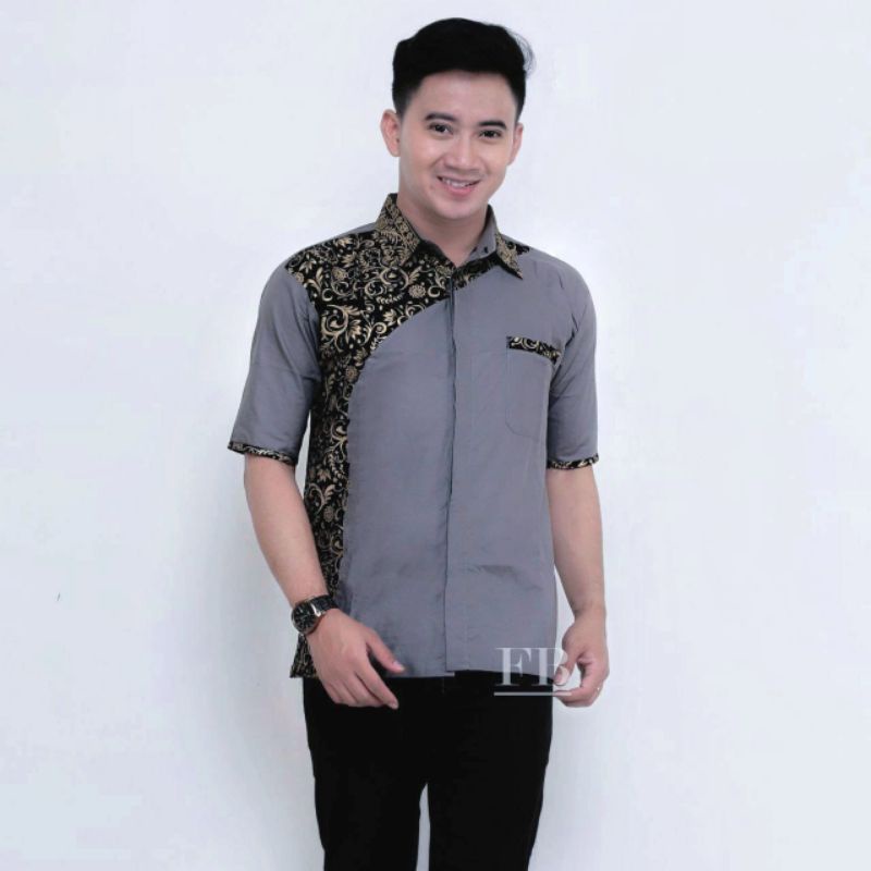 Kemeja Cowok Kasual Pria Keren Murah Croft &amp; Barrow Classic Fit Button Down Shir Baju Surfing 16TG