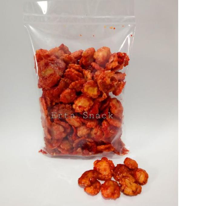 

Emping mlinjo pedas manis/snack camilan kiloan/emping mlinjo 250gr