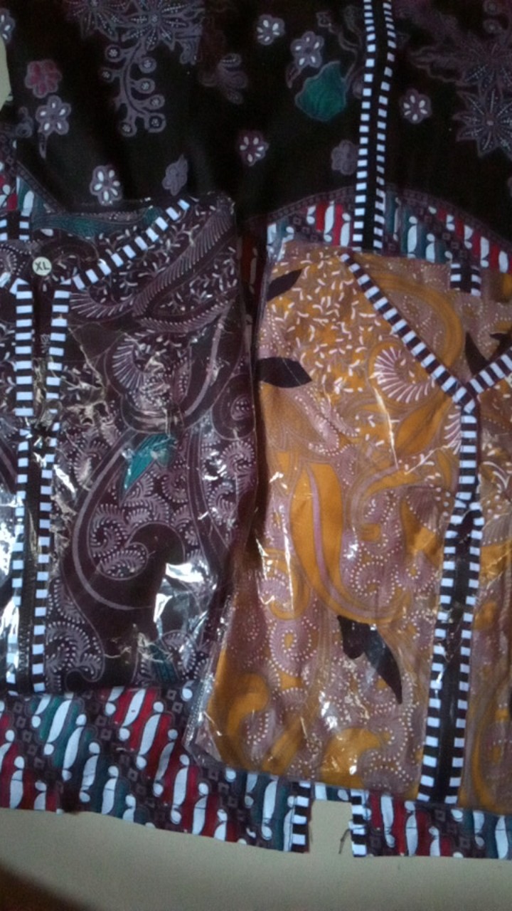 Atasan Batik Dolby Dolbi Dobby Doby Tenun Sutra Tulis Halus Katun Atbm Baron ,sarombit Atasan