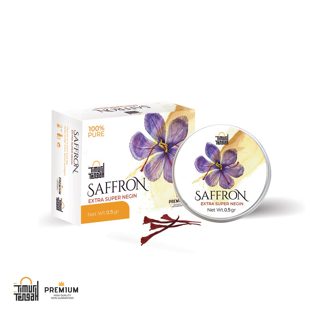 

Saffron Timur Tengah 0.5gr | Saffron Extra Super Negin | Premium Original