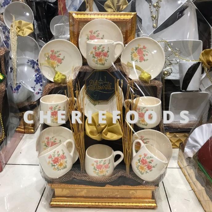 

PARCEL LEBARAN TEA SET / PARCEL LEBARAN PECAH BELAH / TEA SET REGULER SDG64565E