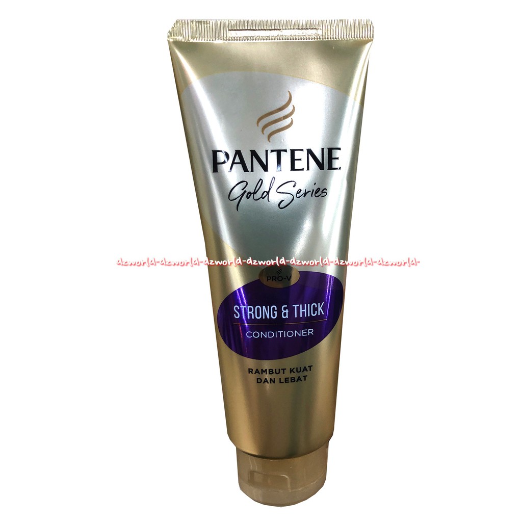 Pantene Gold Series Black &amp; Glossy Smooth Sleek Strong Thick Conditioner 190ml Konditoner Pentin