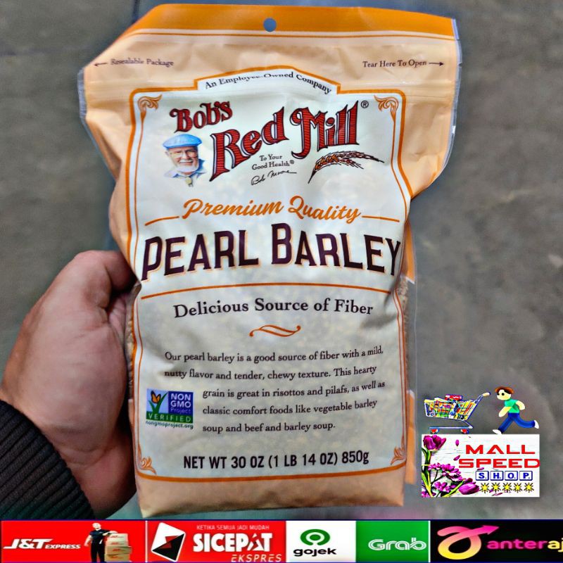 

Bob's Red Mill Pearl Barley Premium Quality 850g