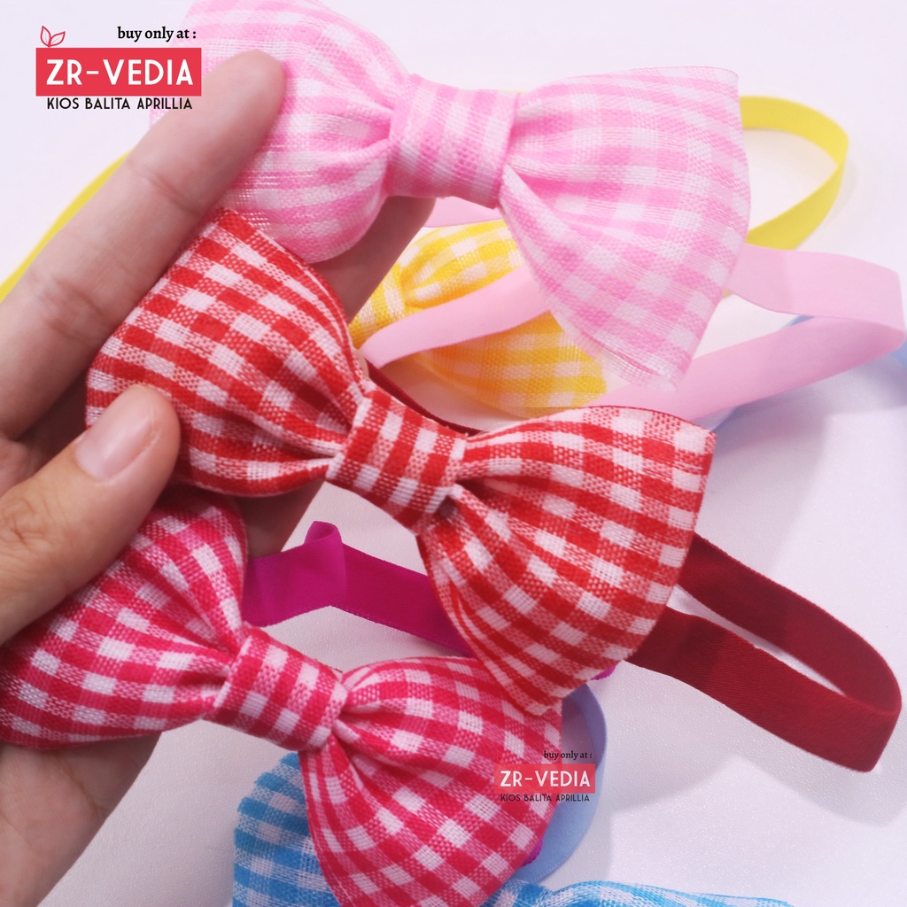 (SATUAN) Bandana Bayi Perempuan / Bando Rambut Anak Baby Hadiah Aksesoris Murah