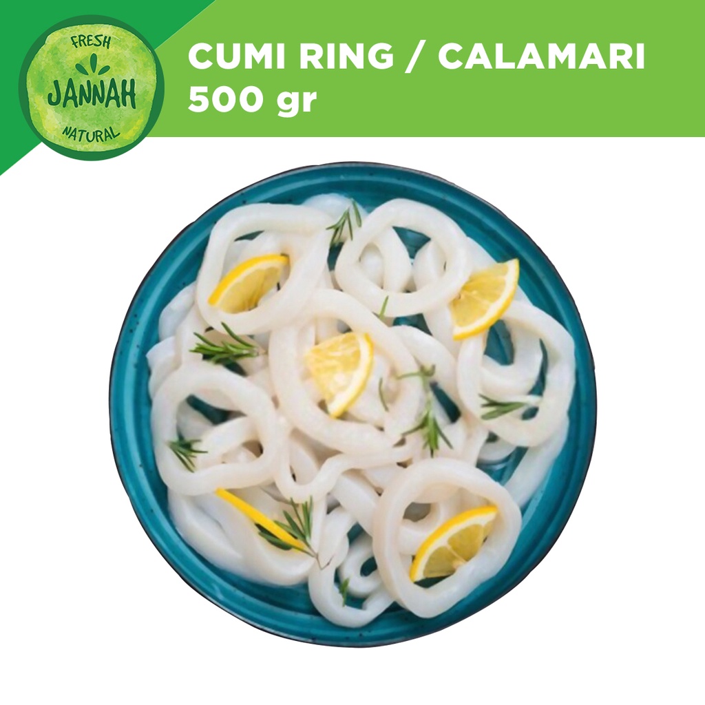 

Cumi Ring / Calamari Frozen 500gr