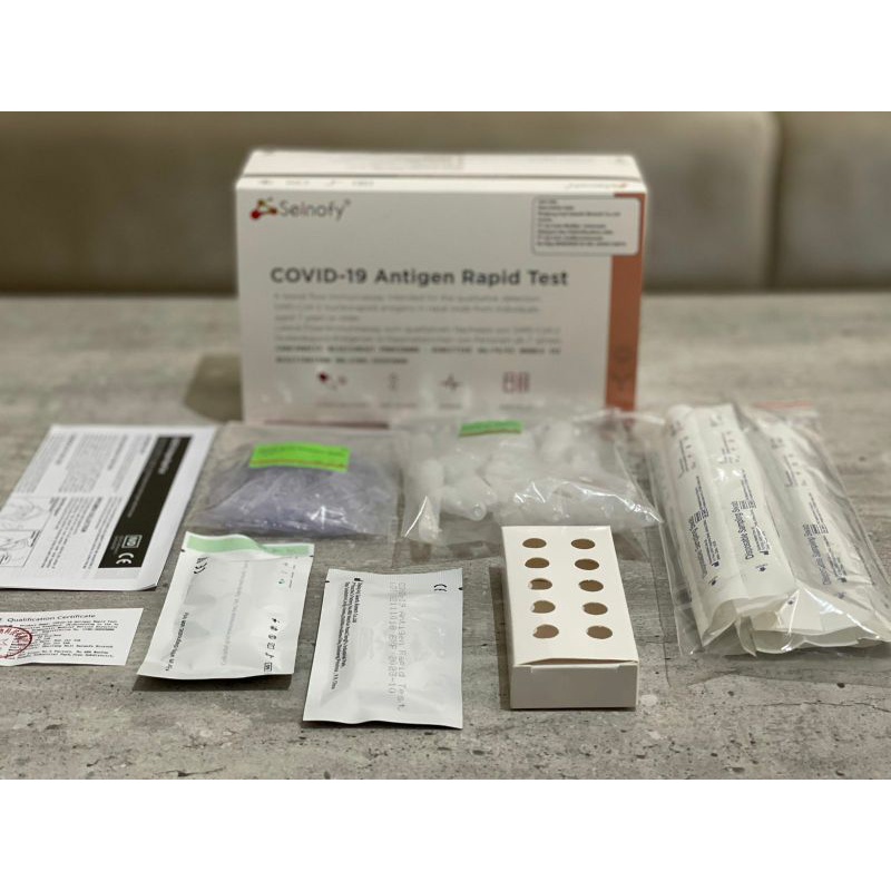 Swab antigen mandiri Seinofy 1box 20kit deteksi omicron