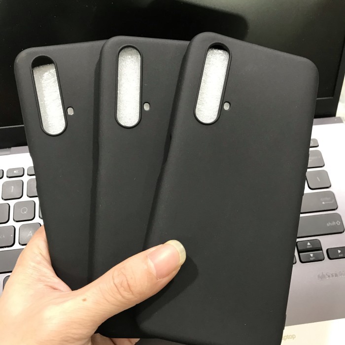 REALME X3 SUPER ZOOM/X50 PREMIUM BLACK MATTE SOFT CASE 1.5MM