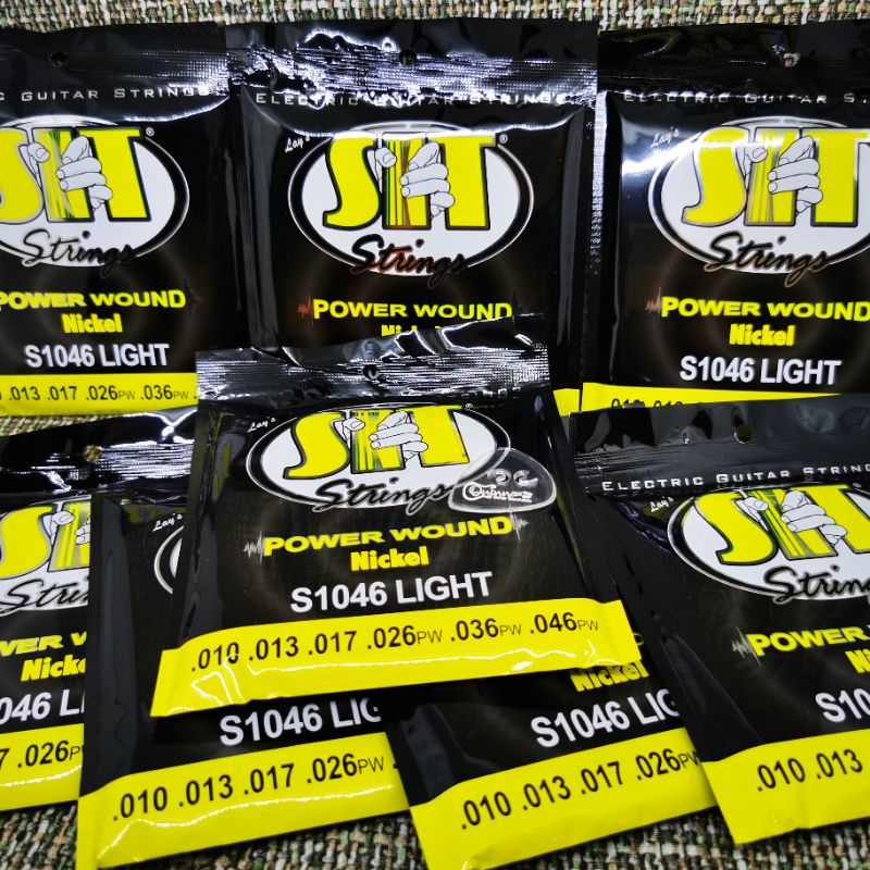 Senar Gitar Elektrik SIT string power wound USA terlaris