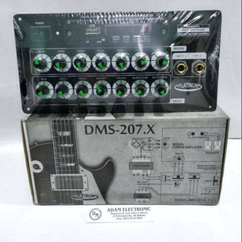 TONE CONTROL KIT DMS-207.X + MP3 PLAYER BLUETOOTH