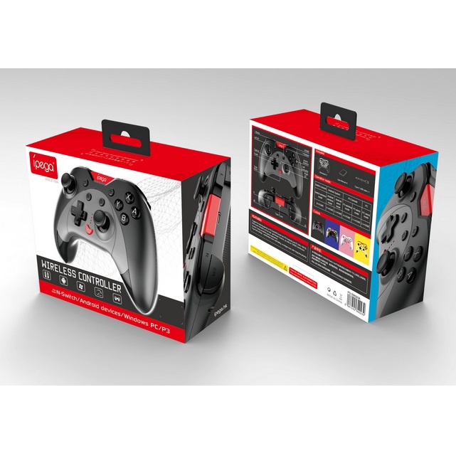 Ipega Wireless Controller For N.Switch / Android / PC / PS3 -SW023
