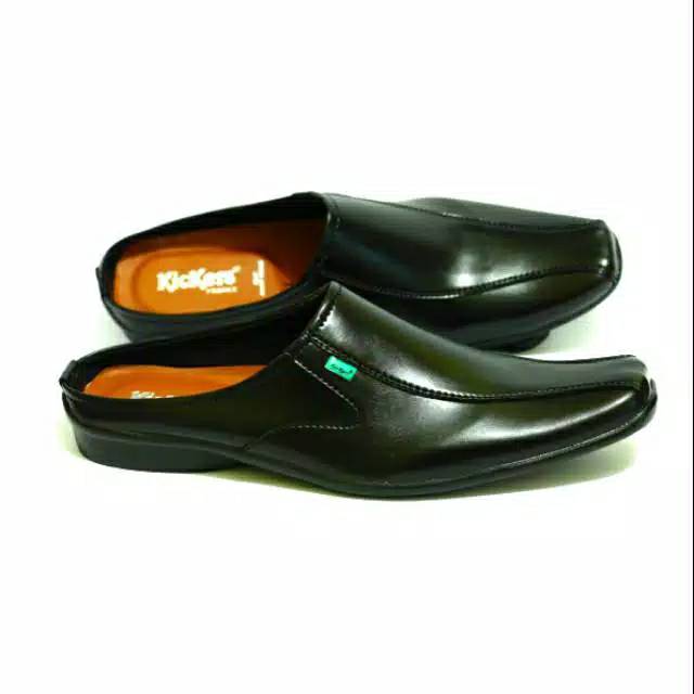 sandal sepatu bustong pria kulit asli sendal casual santai formal cowok C5 sandal laki laki murah
