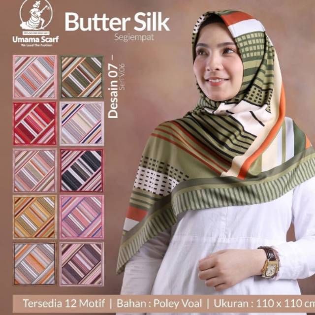 Jilbab wanita segi empat