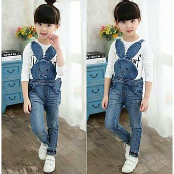 jumpsuit anak perempuan 2-4 tahun
