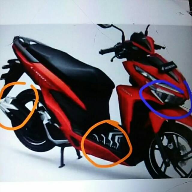 Paket Aksesoris vario 125 dan 150 new Original AHM 2019 Dan 2020