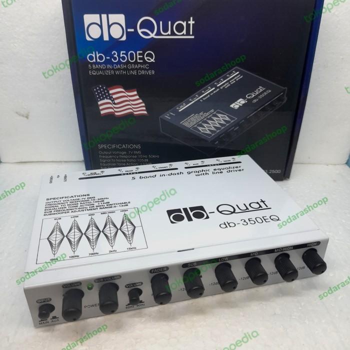 Ampli | Parametrick Equalizer Db Quat Db-350Eq Bagus Berkualitas