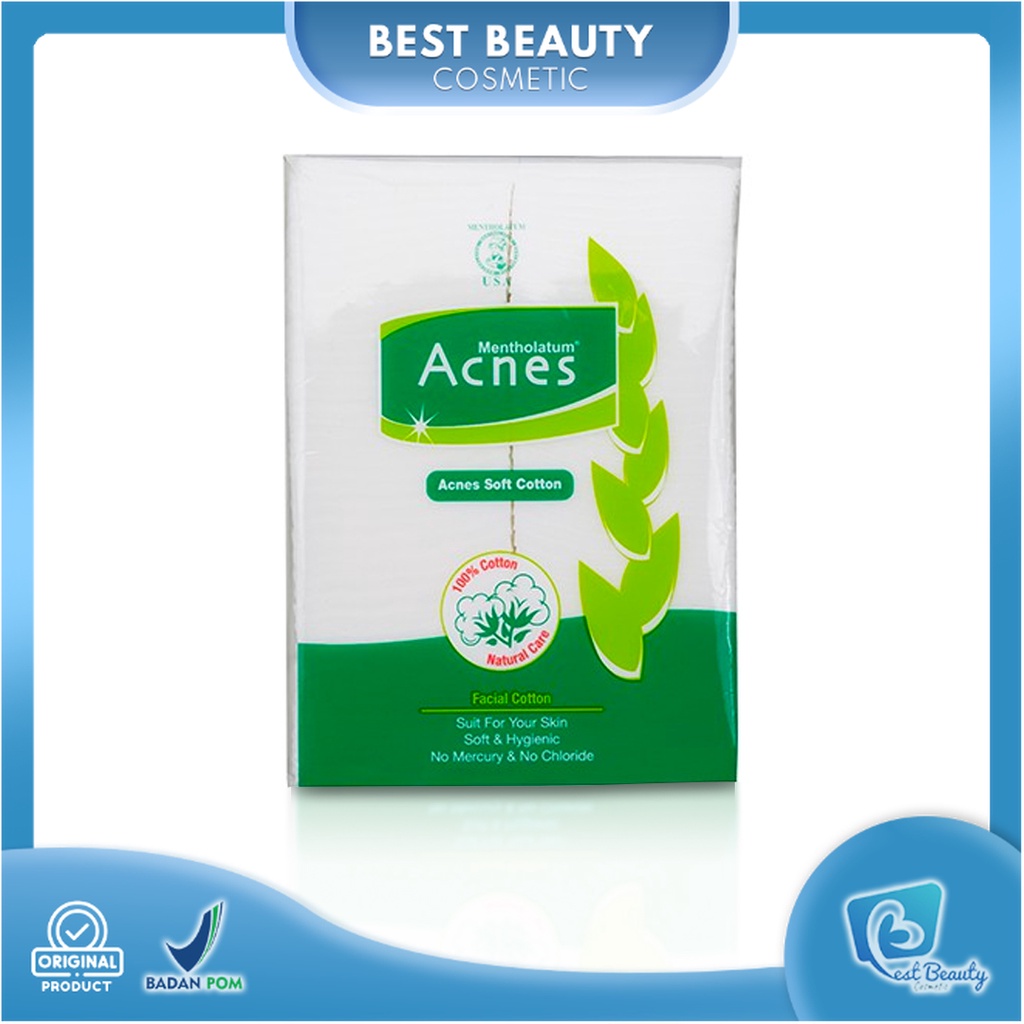 ★ BB ★ ACNES Soft Cotton 35g | kapas kecantikan