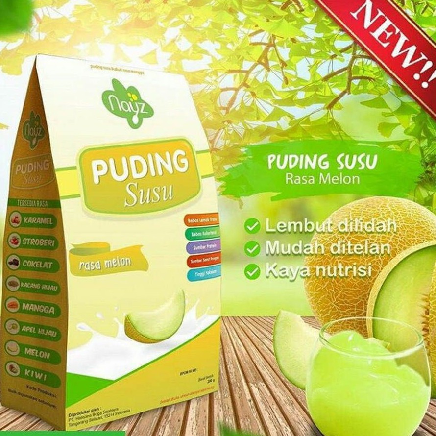 Nayz Puding Susu Anak 200gr / Nay'z Puding Susu Anak