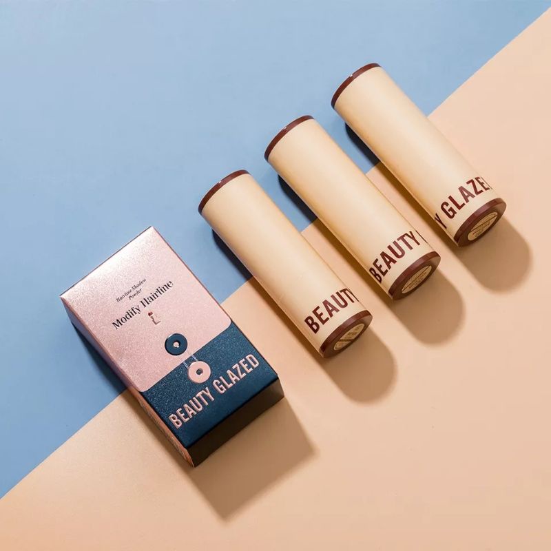 Budget - Beauty Glazed Eyebrow Color Powder Hairline Powder & Bronzer Multipurpose Hairline Covering