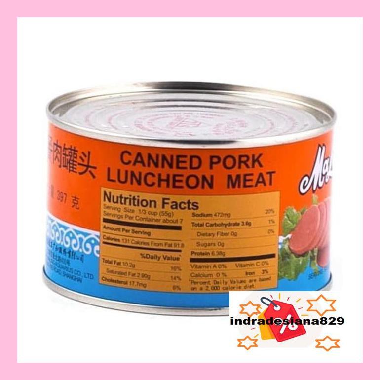 

T4Tkind Tts Ma Ling Pork Luncheon Meat - Daging Babi Olahan 397Gr Non Halal Sotydr4