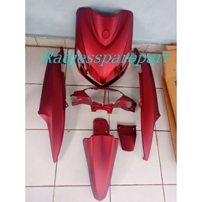 body halus mio sporty merah doff