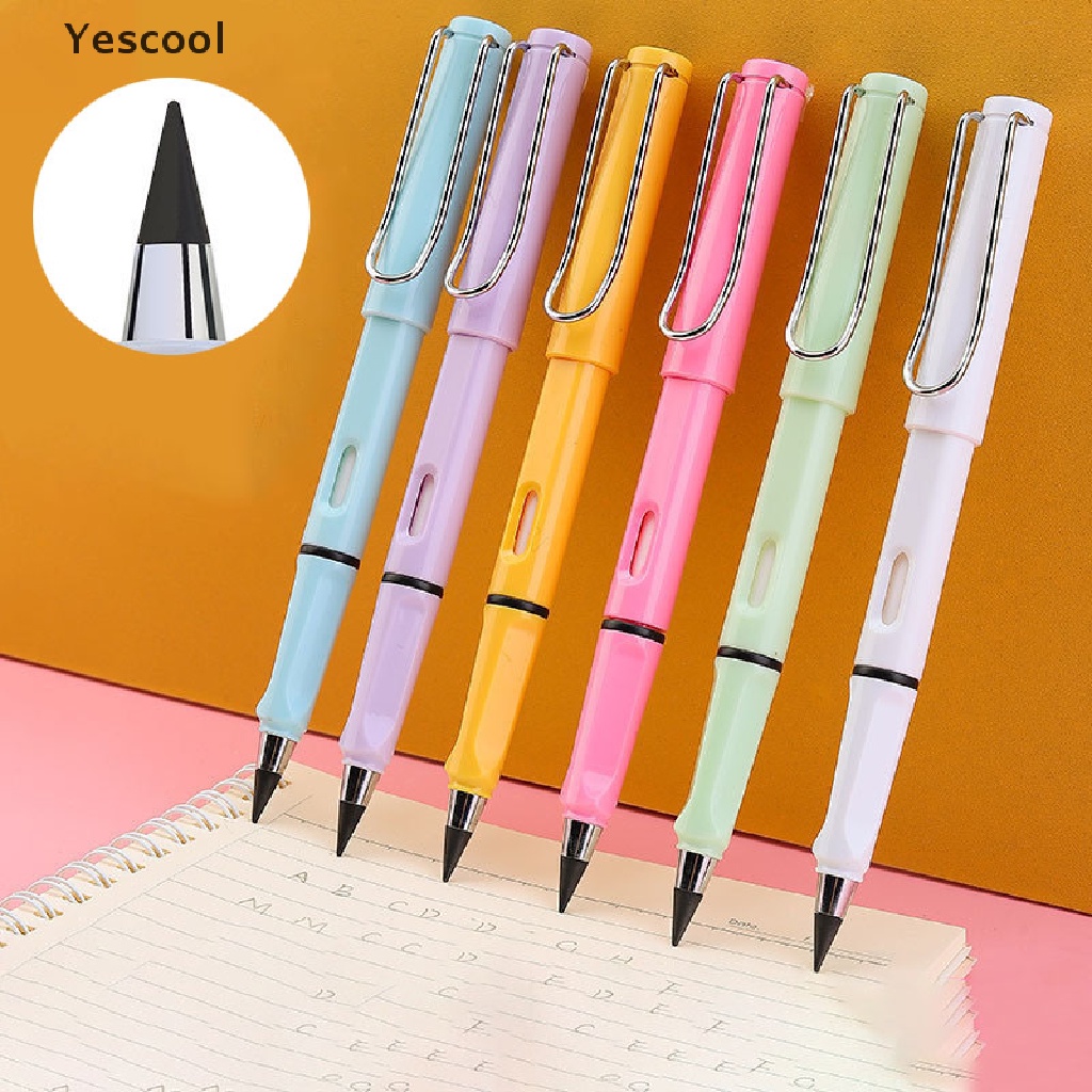 Yescool Pensil Teknologi Tanpa Tinta Bahan Metal Tahan Lama