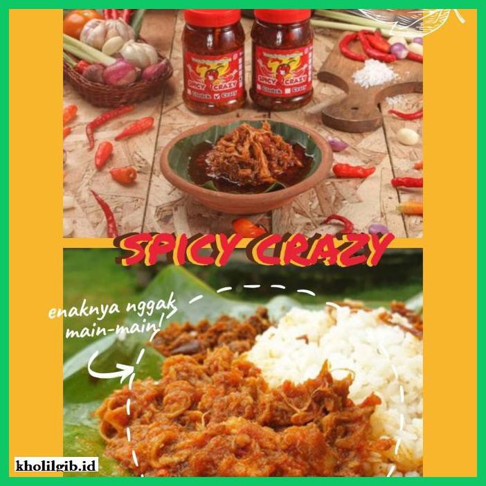 

Aneka-Sambal- Sambal Ayam Crazy / Sambal Ayam Suir / Sambal Homemade / Spicycrazy - 220Ml