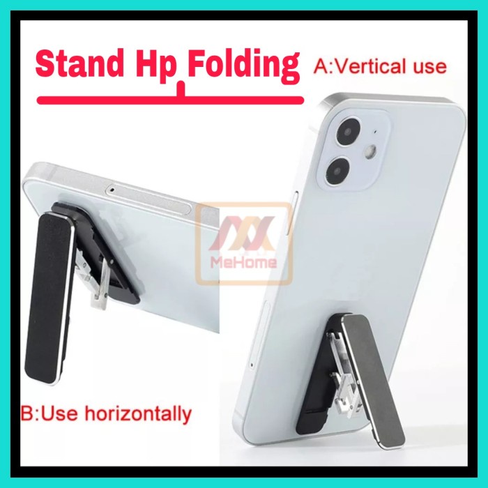 NA - i ring Dudukan Hp Universal Phone Holder Foldable Portable D56