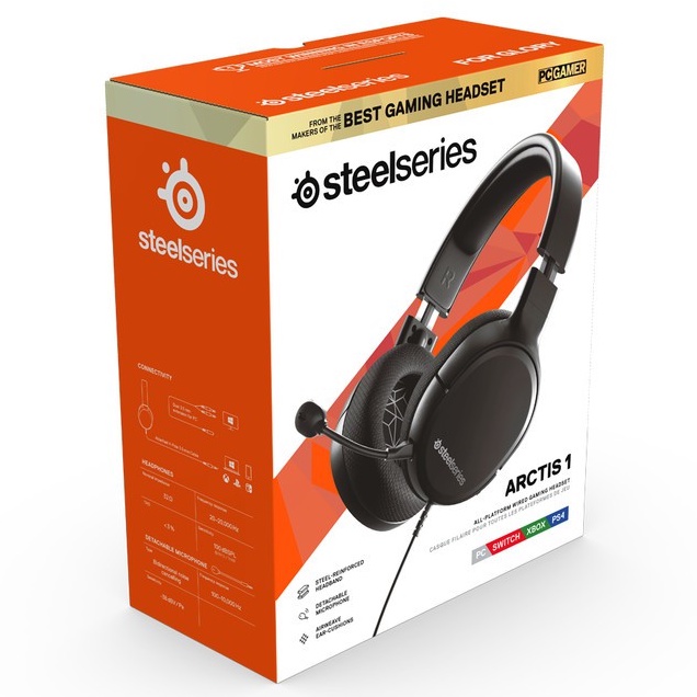 Headset Steelseries Arctis 1 Black Gaming - Wired - All Platform