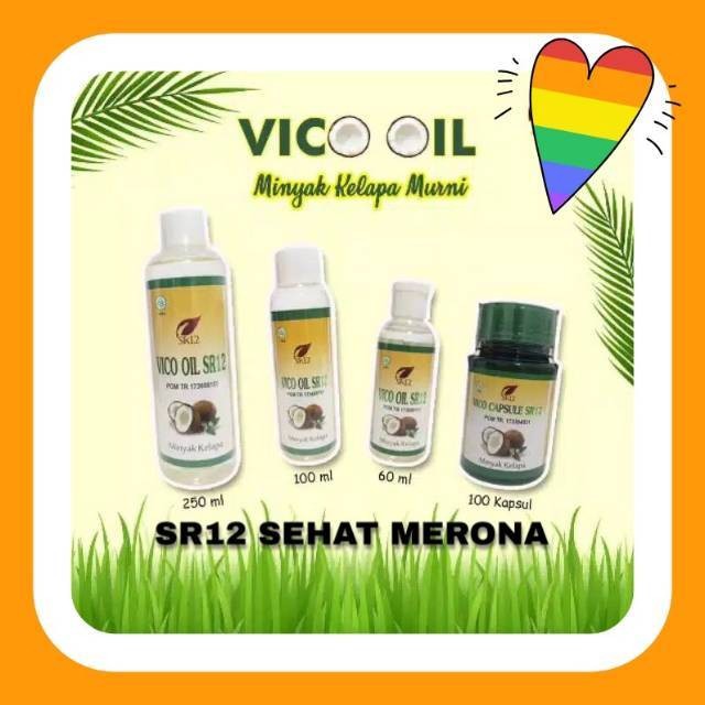 Vico Oil / Minyak Kelapa Murni / SR12 BPOM