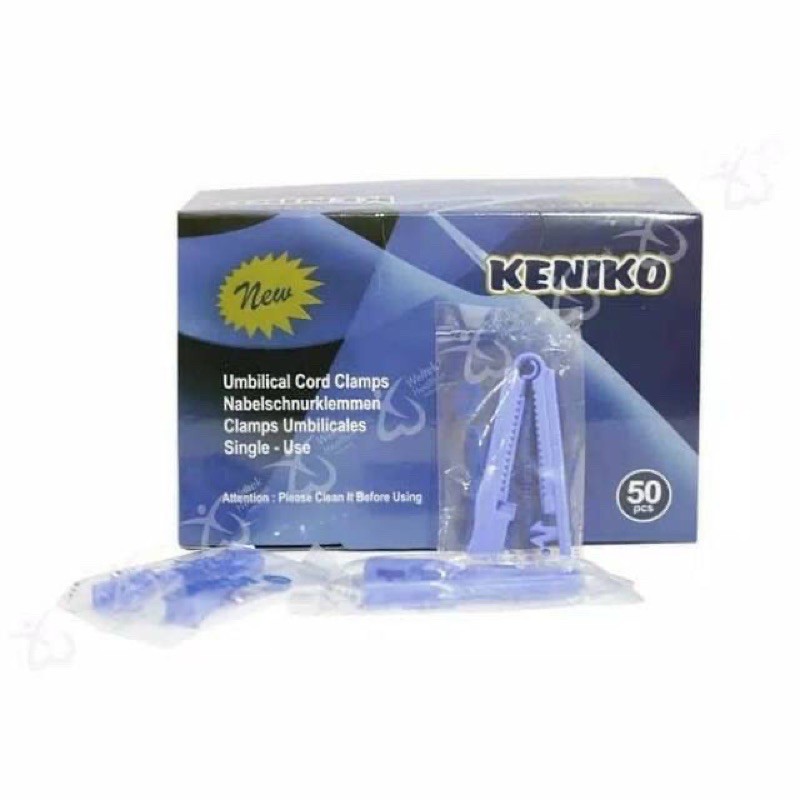 Umbilical Cord Clamps Keniko /Klem Penjepit Tali Pusat