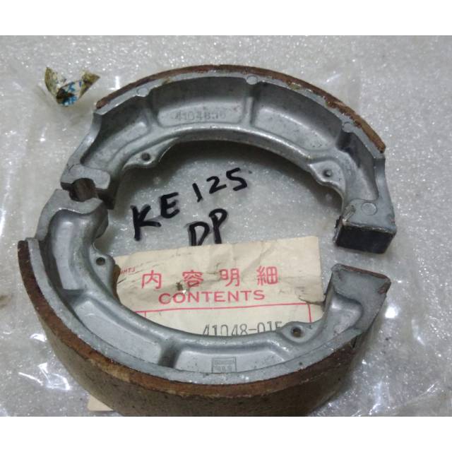 kampas rem depan kawasaki binter KE 125 nos