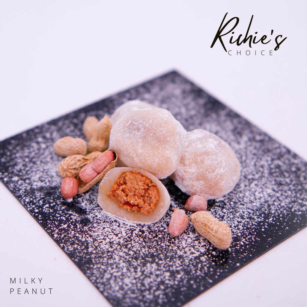 

MILKY MOCHI MILKY PEANUT (Mochi Susu Kacang isi 10)