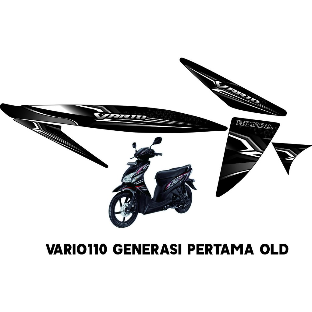 Jual STRIPING STICKER VARIASI HONDA MOTOR VARIO 110 OLD VARIASI STRIPING VARIO 110 OLD POLET STRIPING Indonesia Shopee Indonesia