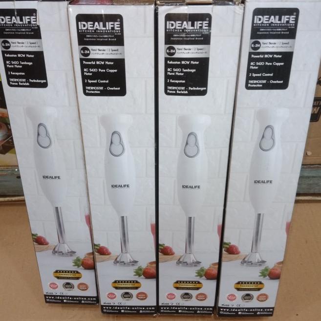 → IDEALIFE HAND BLENDER IL-214  Produk Premium Ready Stock.