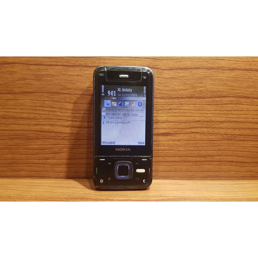 Handphone Nokia N81 Slide Jadul Original Not N95 Atau N82 Atau N92