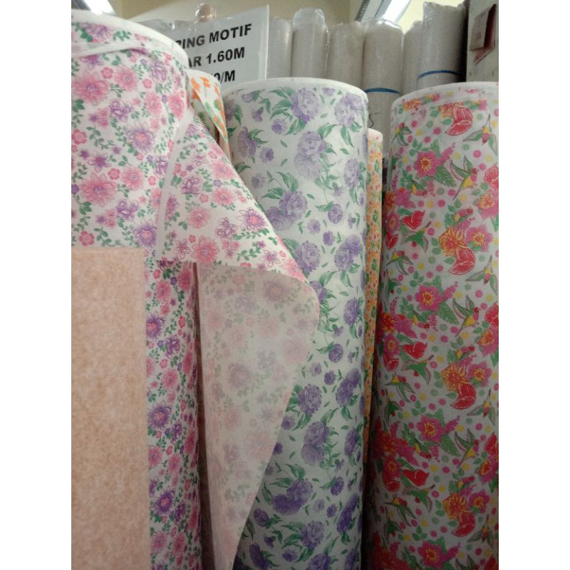 KAIN FURING 1.60m/SPUNDBOND/WALLPAPER DINDING MOTIF