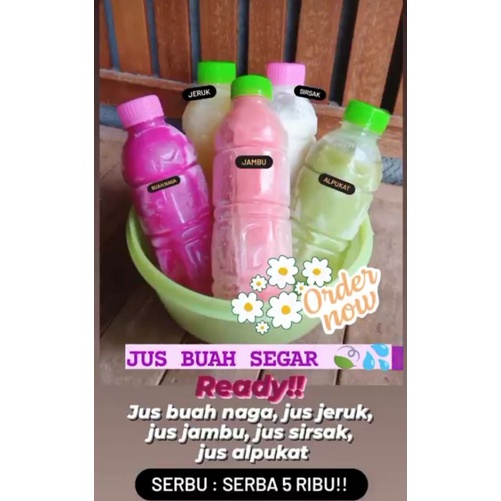 

Jus Buah 330 ml sehat menyegarkan