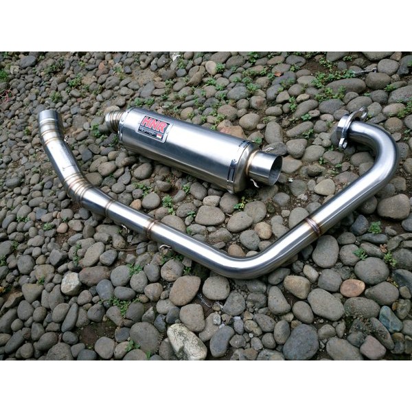 Knalpot Racing Yamaha Scorpio Z type Trioval by HNR Product