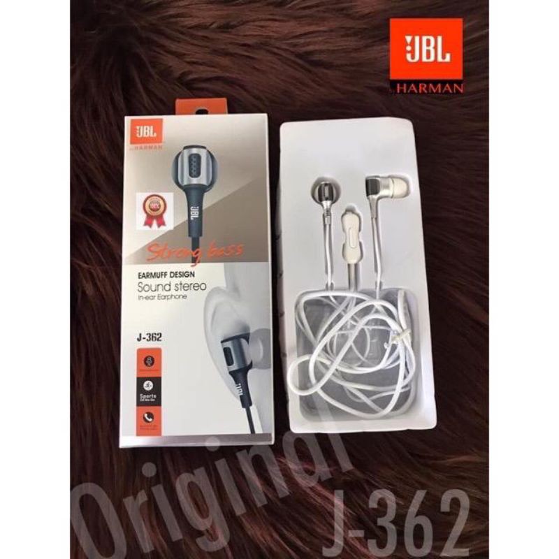 Hf headset jbl j-362 super bass import 100%