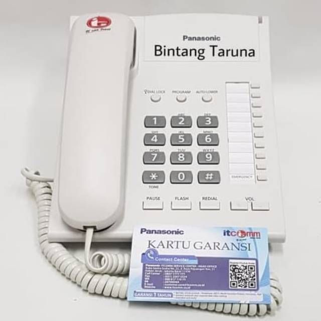 Telepon Kabel Panasonic KX-TS825 Pesawat Telepon Panasonic KX-TS825 (Putih)