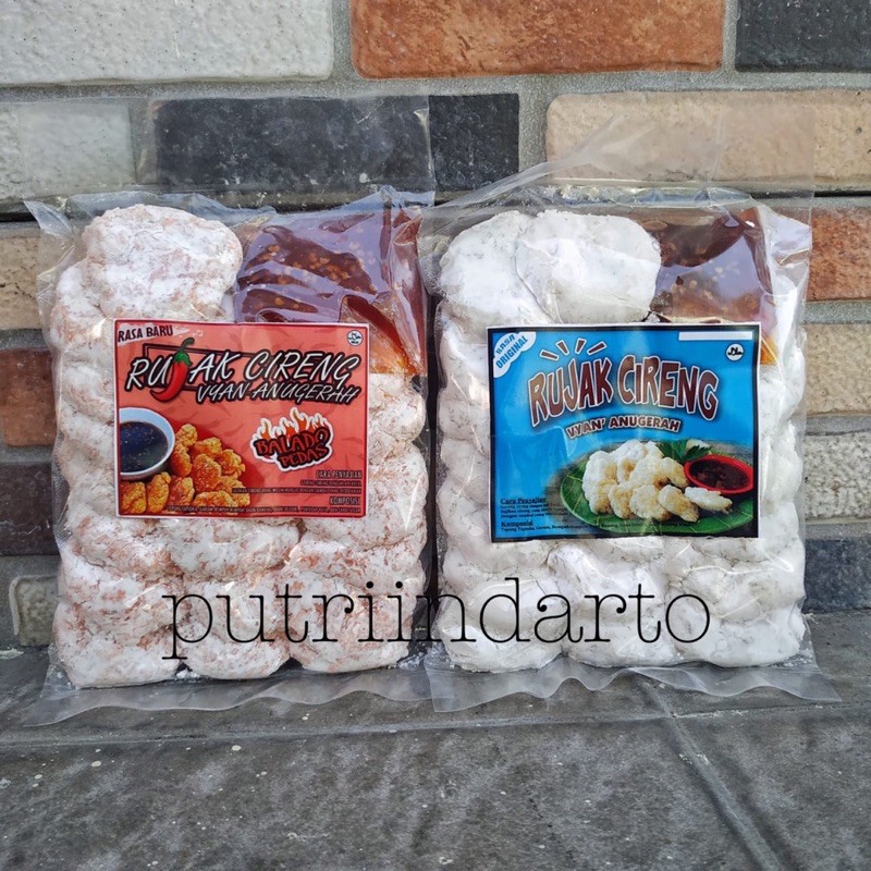 

[Best seller] RUJAK CIRENG ENAK DAN NIKMAT | (Baca Desc) Rasa ORIGINAL & Balado pedas