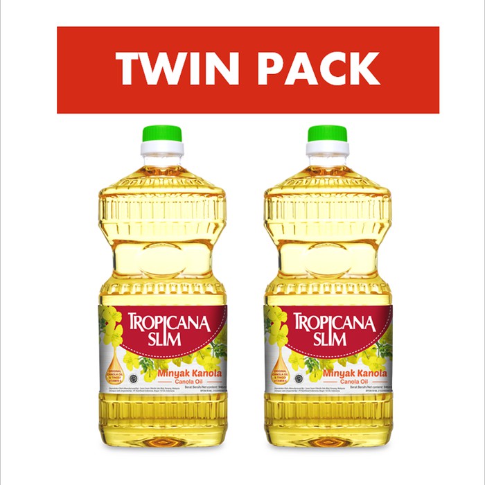 

TWIN PACK: TROPICANA SLIM MINYAK KANOLA 946ML