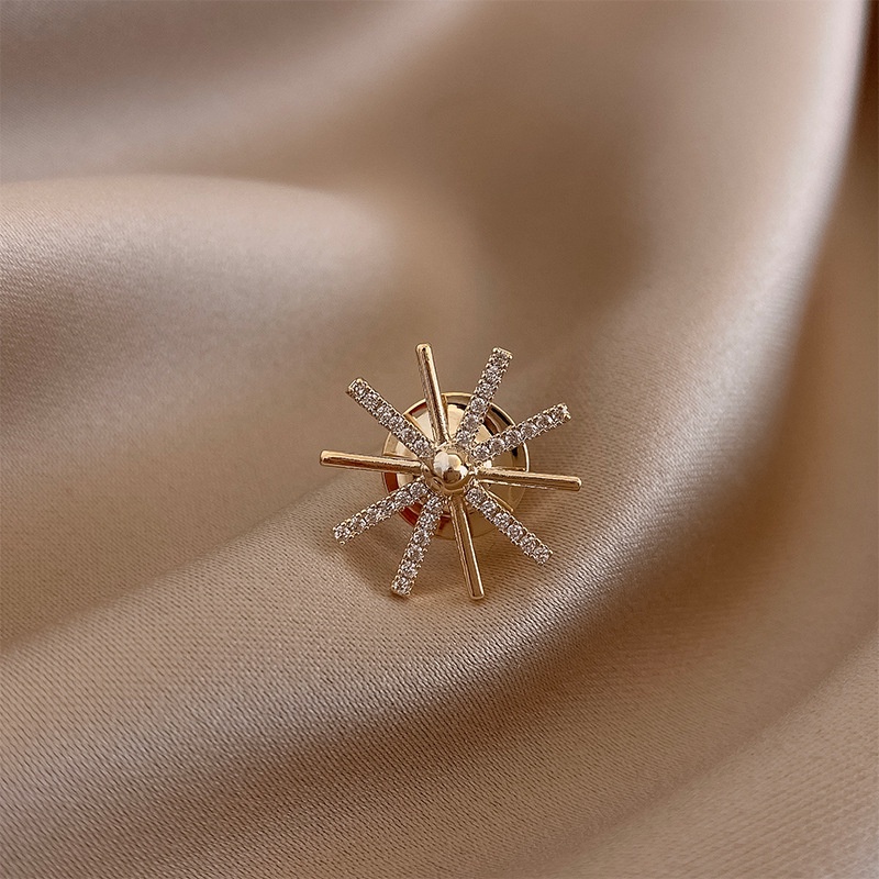 Candy Jewelry Fashion Korean Butterfly Brooches Gold Color Pearl Brooch Pins Rhinestone Breastpin for Women bros hijab-#35