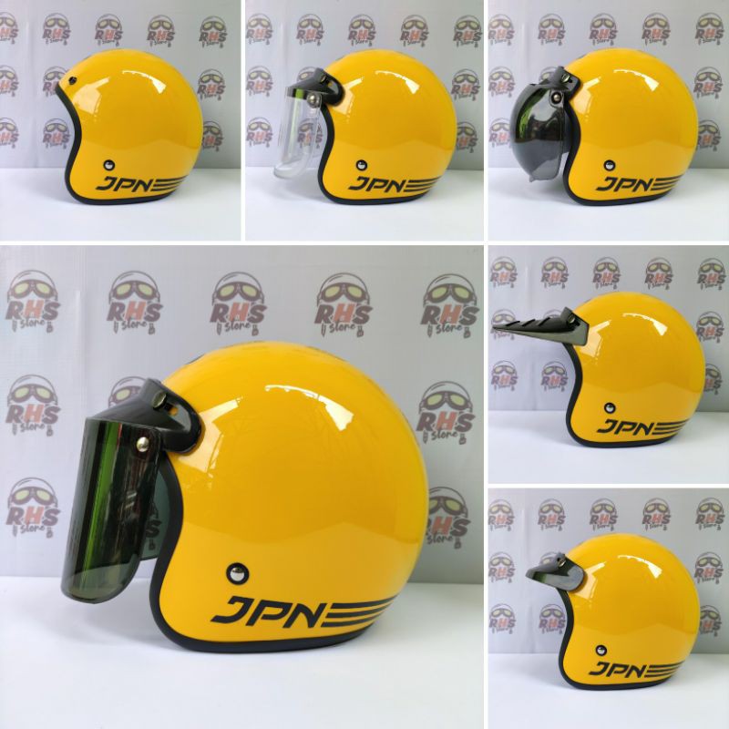 Helm JPN Bogo Arc Original - Kuning