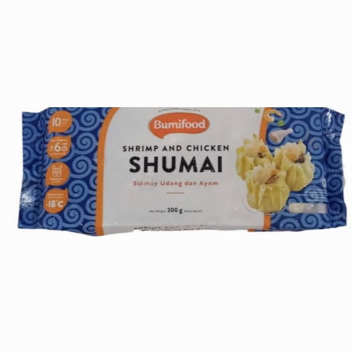 

Bumifood Siomay Udang dan Ayam 200 gram