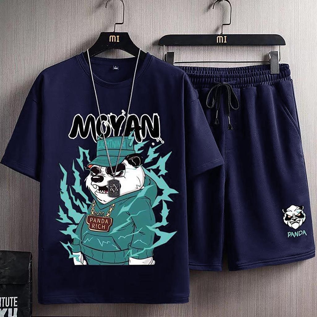 COD/ARPIOSSHOP - STELAN MOYAN - SETELAN PRIA KEREN SATU SET ( KAOS + CELPEN )