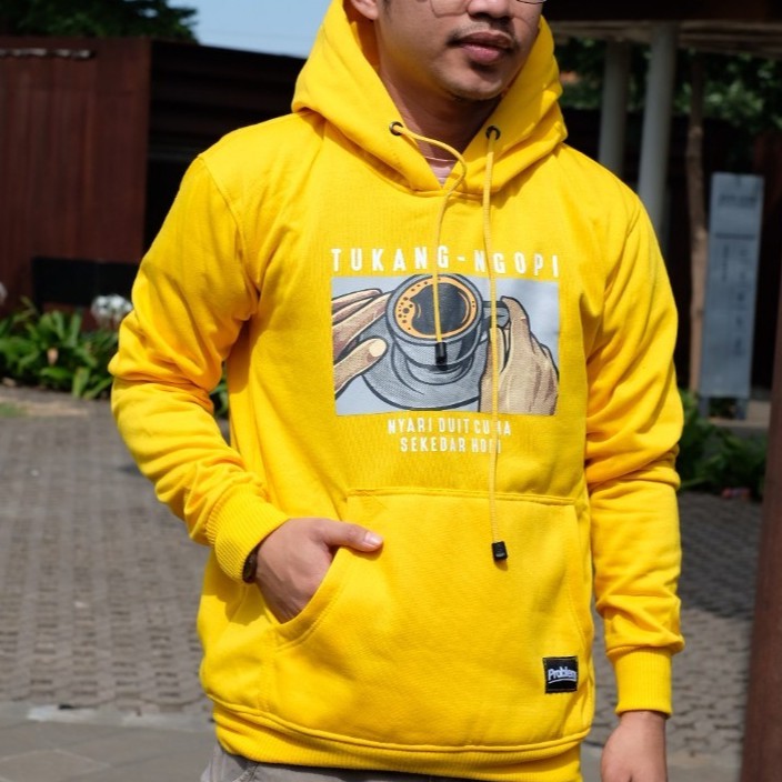 Jaket Sweater Hoodie Tukang Ngopi Terbaru Terlaris