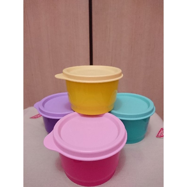 Snack Cup dapat 4 ( Cup Kecil) 125 ml 100% Original Tupperware